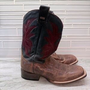 Roper Sidewinder CCS Concealed Carry Clark Gable Western Boots Mens Size 11.5-D
